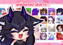 create animated chibi twitch emote and alert for vtuber